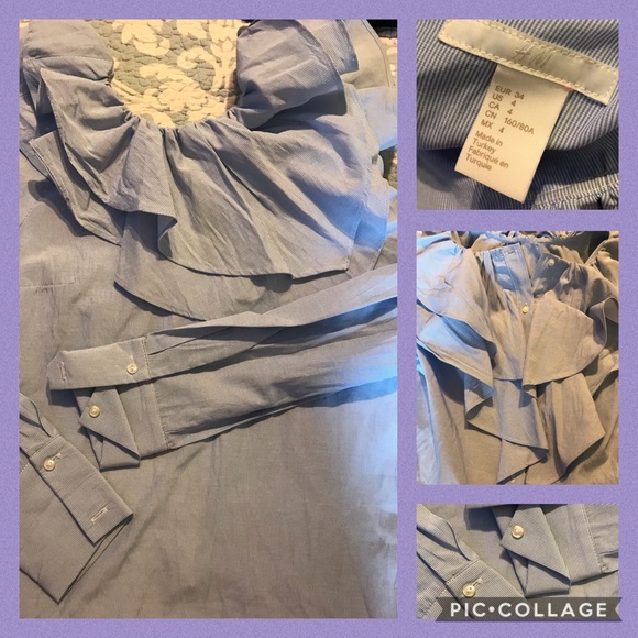 Blouse Bundle Ralph Lauren H&M Ruffles 2for1 price - Picture 4 of 13